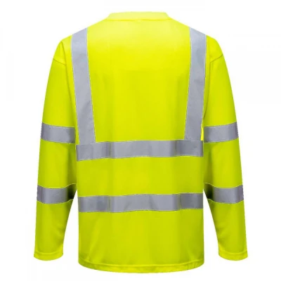 S178 - Tricou cu mâneci lungi Hi-Vis / Portwest / Reflectorizanta