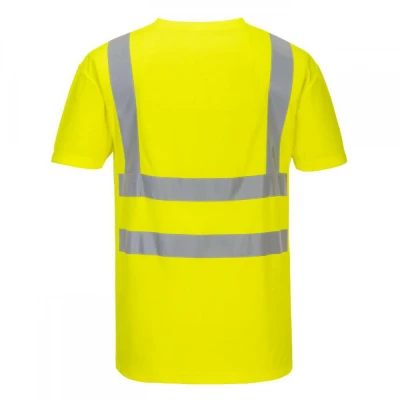 S179 - Tricou cu guler în V și cu inserții de plas / Portwest / Reflectorizanta