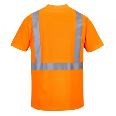 S190 - Tricou Hi-Vis cu buzunar / Portwest / Reflectorizanta