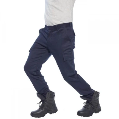 S231 - Pantaloni Combat Slim Strech / Portwest / Pantaloni salopeta talie