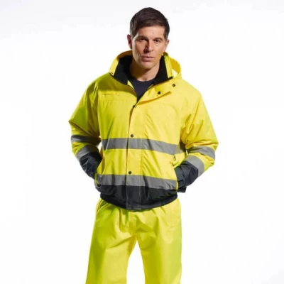 S266 - Jacheta Bomber HiVis bicoloră / Portwest / Reflectorizanta