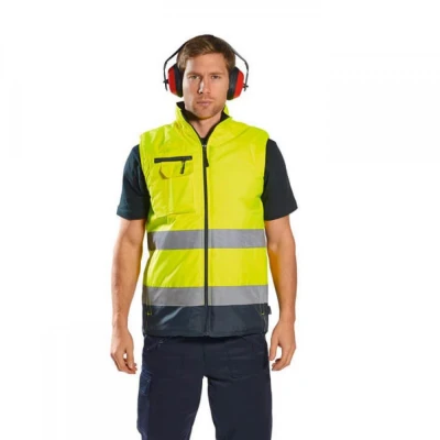 S267 - Vestă termică HI VIS bicoloră / Portwest / Veste semnalizare