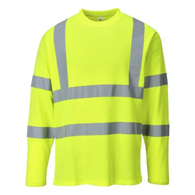 S278 - Tricou Hi-Vis cu mâneci lungi / Portwest / Reflectorizanta