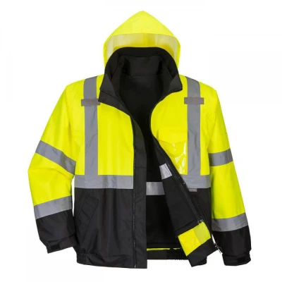 S365 - Jachetă HiVis Bomber Premium 3-in-1 / Portwest / Reflectorizanta