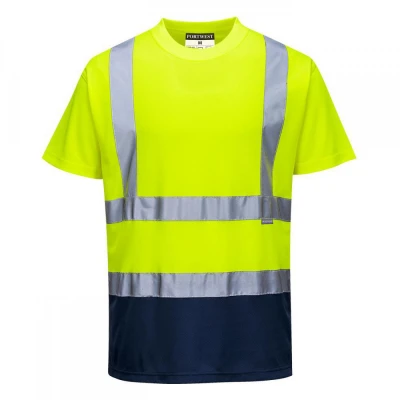 S378 - Tricou HiVis bicolor / Portwest / Reflectorizanta