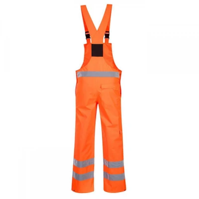 S388 - Pantaloni cu pieptar Hi-Vis- necaptusiti / Portwest / Reflectorizanta