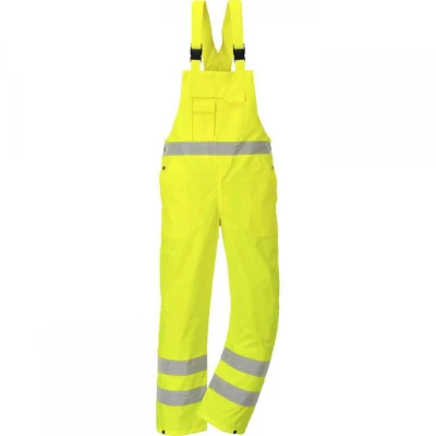 S388 - Pantaloni cu pieptar Hi-Vis- necaptusiti / Portwest / Reflectorizanta