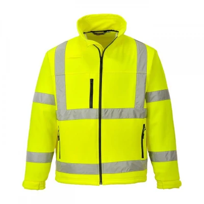 S424 - Jachetă HiVis Classic Soft Shell (3L) / Portwest / Reflectorizanta