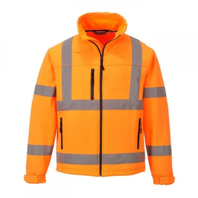 S424 - Jachetă HiVis Classic Soft Shell (3L) / Portwest / Reflectorizanta