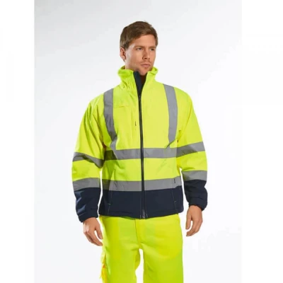 S425 - Jachetă Softshell Contrast HiVis (3L) / Portwest / Reflectorizanta