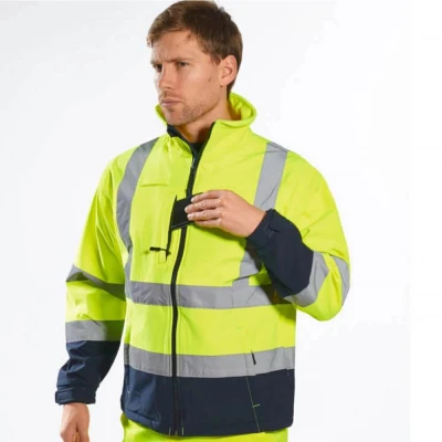 S425 - Jachetă Softshell Contrast HiVis (3L) / Portwest / Reflectorizanta