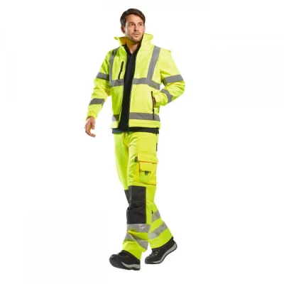 S428 - Jachetă Softshell HiVis  (3L) / Portwest / Reflectorizanta