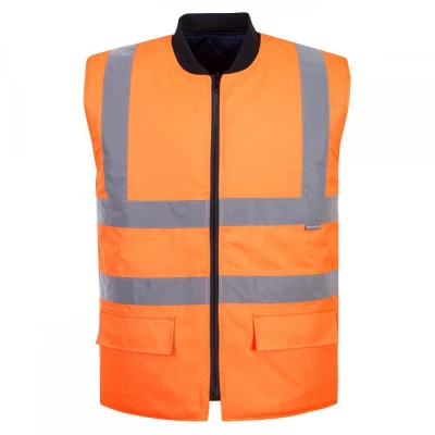 S469 - Vesta termică reversibilă HiVis / Portwest / Veste semnalizare