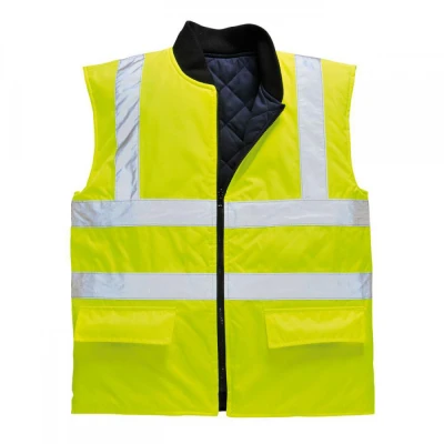 S469 - Vesta termică reversibilă HiVis / Portwest / Veste semnalizare
