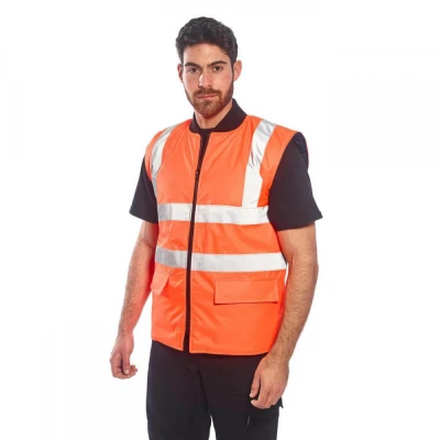 S469 - Vesta termică reversibilă HiVis / Portwest / Veste semnalizare