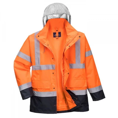 S471 - Jachetă contrast trafic 4-in-1 HiVis / Portwest / Reflectorizanta