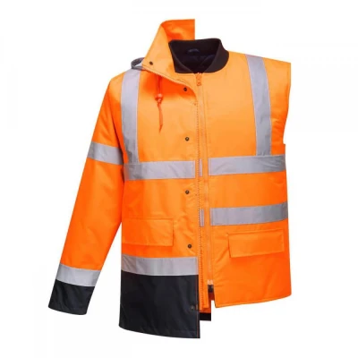 S471 - Jachetă contrast trafic 4-in-1 HiVis / Portwest / Reflectorizanta