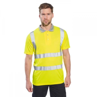 S477 - Tricou Polo HiVis / Portwest / Reflectorizanta