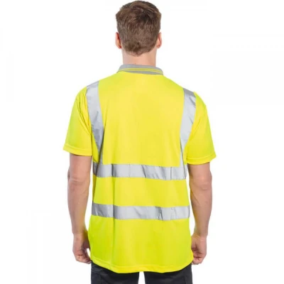 S477 - Tricou Polo HiVis / Portwest / Reflectorizanta