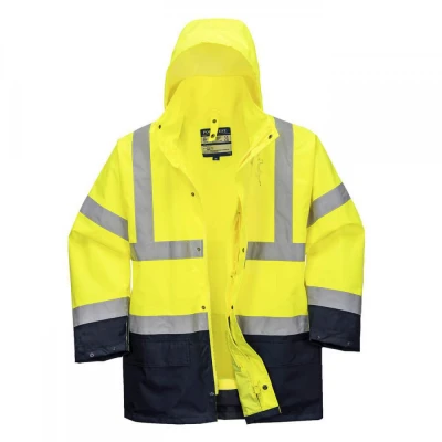 S766 - Jachetă HiVis bicoloră Essential 5-in-1 / Portwest / Reflectorizanta