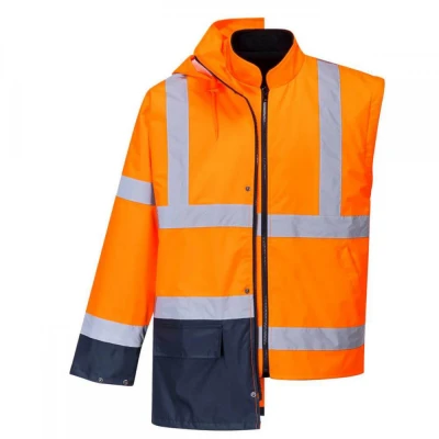 S766 - Jachetă HiVis bicoloră Essential 5-in-1 / Portwest / Reflectorizanta