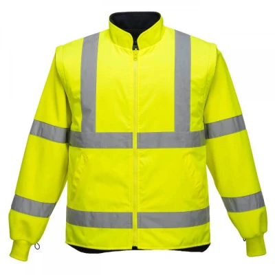 S766 - Jachetă HiVis bicoloră Essential 5-in-1 / Portwest / Reflectorizanta