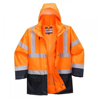 S766 - Jachetă HiVis bicoloră Essential 5-in-1 / Portwest / Reflectorizanta
