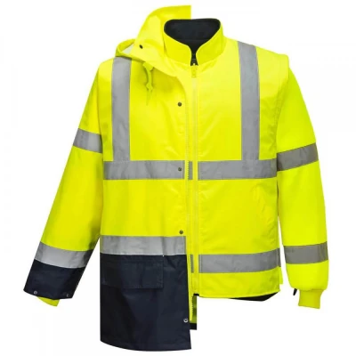 S766 - Jachetă HiVis bicoloră Essential 5-in-1 / Portwest / Reflectorizanta