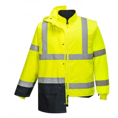 S766 - Jachetă HiVis bicoloră Essential 5-in-1 / Portwest / Reflectorizanta