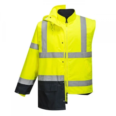 S766 - Jachetă HiVis bicoloră Essential 5-in-1 / Portwest / Reflectorizanta