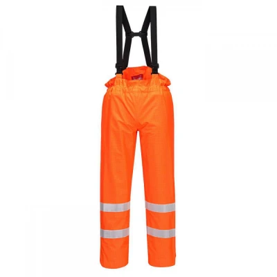 S780 - Pantaloni Bizflame Rain Hi-Vis, ignifugi și / Portwest / Antistatica, ignifuga