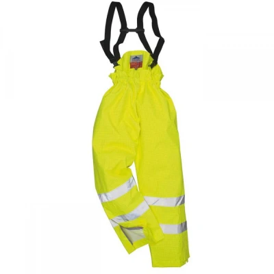S780 - Pantaloni Bizflame Rain Hi-Vis, ignifugi și / Portwest / Antistatica, ignifuga