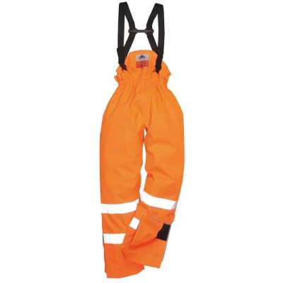 S780 - Pantaloni Bizflame Rain Hi-Vis, ignifugi și / Portwest / Antistatica, ignifuga