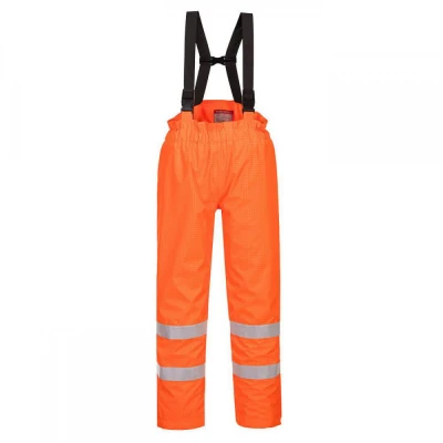 S781 - Pantaloni Bizflame Rain HiVis,  antistatici / Portwest / Antistatica, ignifuga