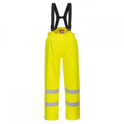 S781 - Pantaloni Bizflame Rain HiVis,  antistatici / Portwest / Antistatica, ignifuga