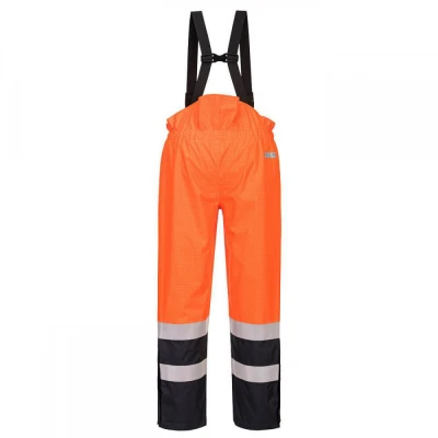 S782 - Pantaloni Bizflame Rain HiVis, protectie mu / Portwest / Antistatica, ignifuga