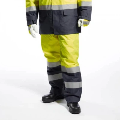 S782 - Pantaloni Bizflame Rain HiVis, protectie mu / Portwest / Antistatica, ignifuga