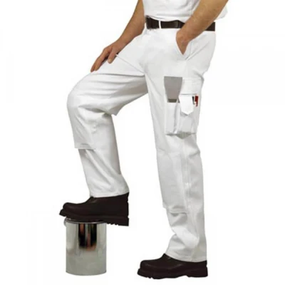 S817 - Pantaloni Zugrav / Portwest / Imbracaminte alba