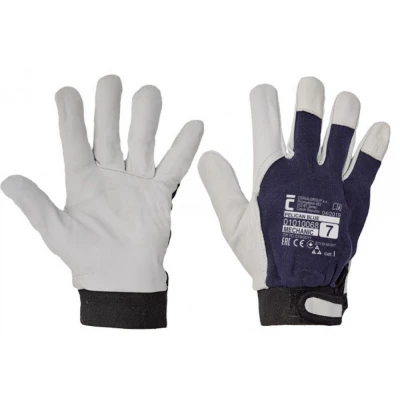 Manusi PELICAN BLUE / Cerva / Piele cu textil