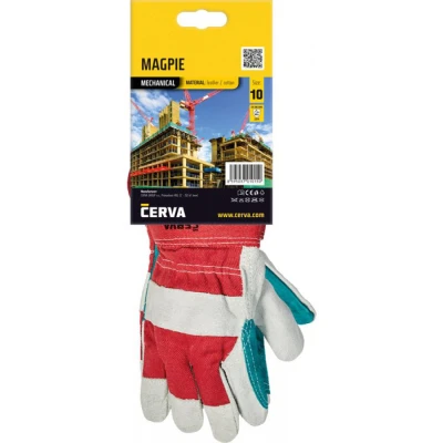 Manusi MAGPIE / Cerva / Piele cu textil