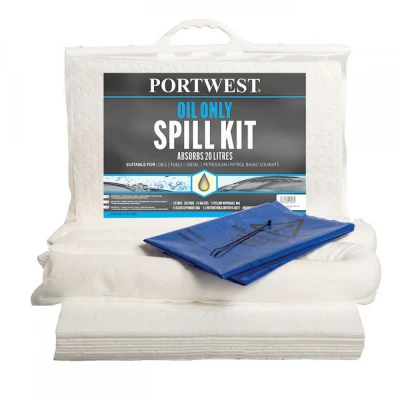 SM60 - Set absorbție uleiuri 20L / Portwest / Kit-uri absorbante substante periculoase