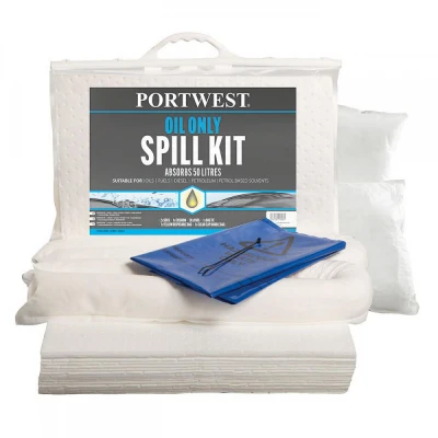 SM61 - Set absorbție uleiuri 50L / Portwest / Kit-uri absorbante substante periculoase