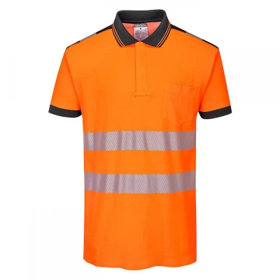 T180 - Tricou Polo PW3 HiVis Vision / Portwest / Reflectorizanta
