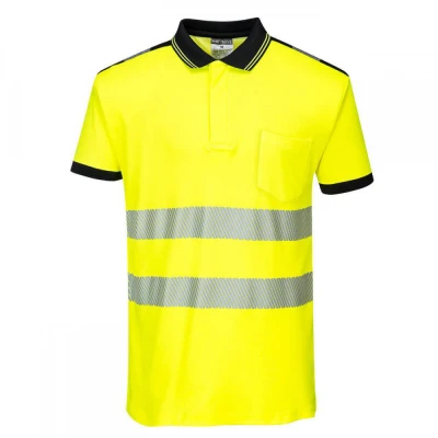 T180 - Tricou Polo PW3 HiVis Vision / Portwest / Reflectorizanta