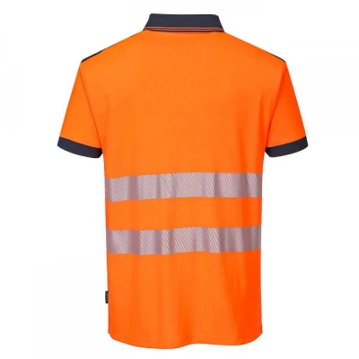 T180 - Tricou Polo PW3 HiVis Vision / Portwest / Reflectorizanta