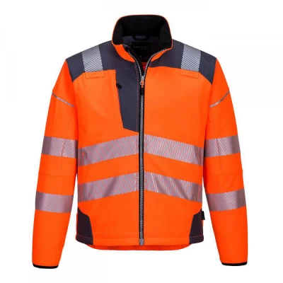T402 - Jachetă PW3 Softshell Vision HiVis / Portwest / Reflectorizanta