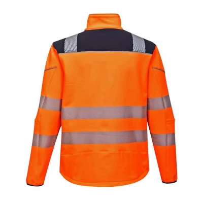 T402 - Jachetă PW3 Softshell Vision HiVis / Portwest / Reflectorizanta