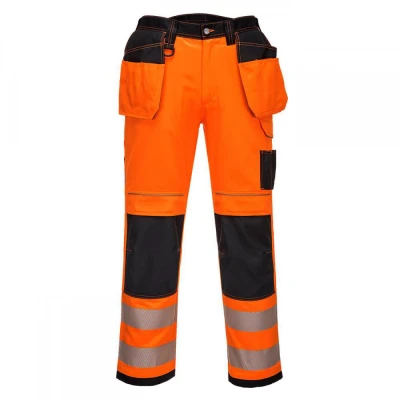 T501 - Pantaloni PW3 de lucru Holster HiVis / Portwest / Reflectorizanta