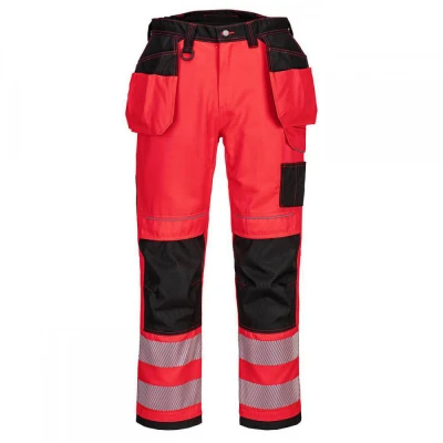 T501 - Pantaloni PW3 de lucru Holster HiVis / Portwest / Reflectorizanta