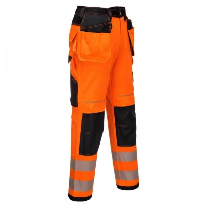 T501 - Pantaloni PW3 de lucru Holster HiVis / Portwest / Reflectorizanta